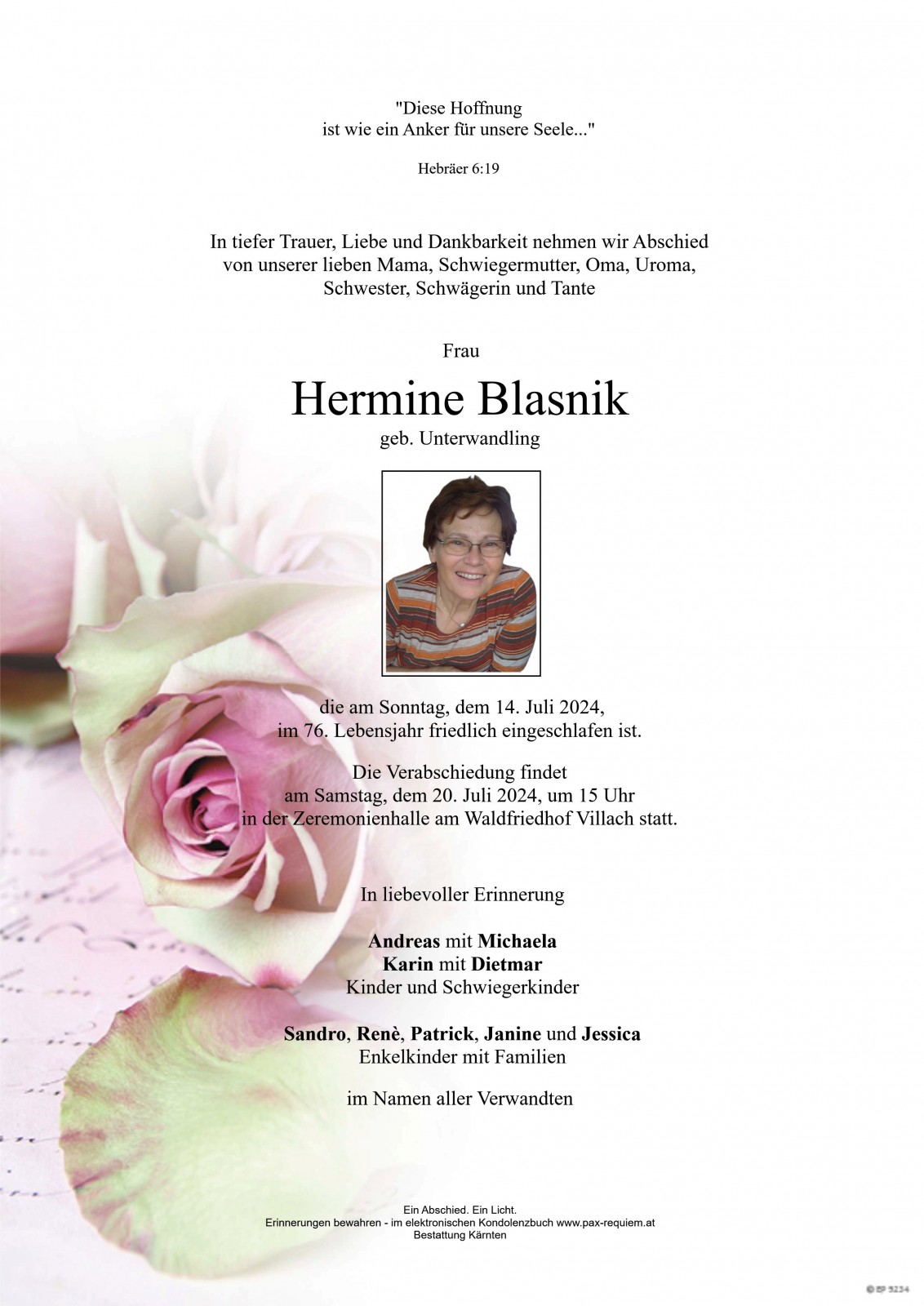 Parte Hermine Blasnik
