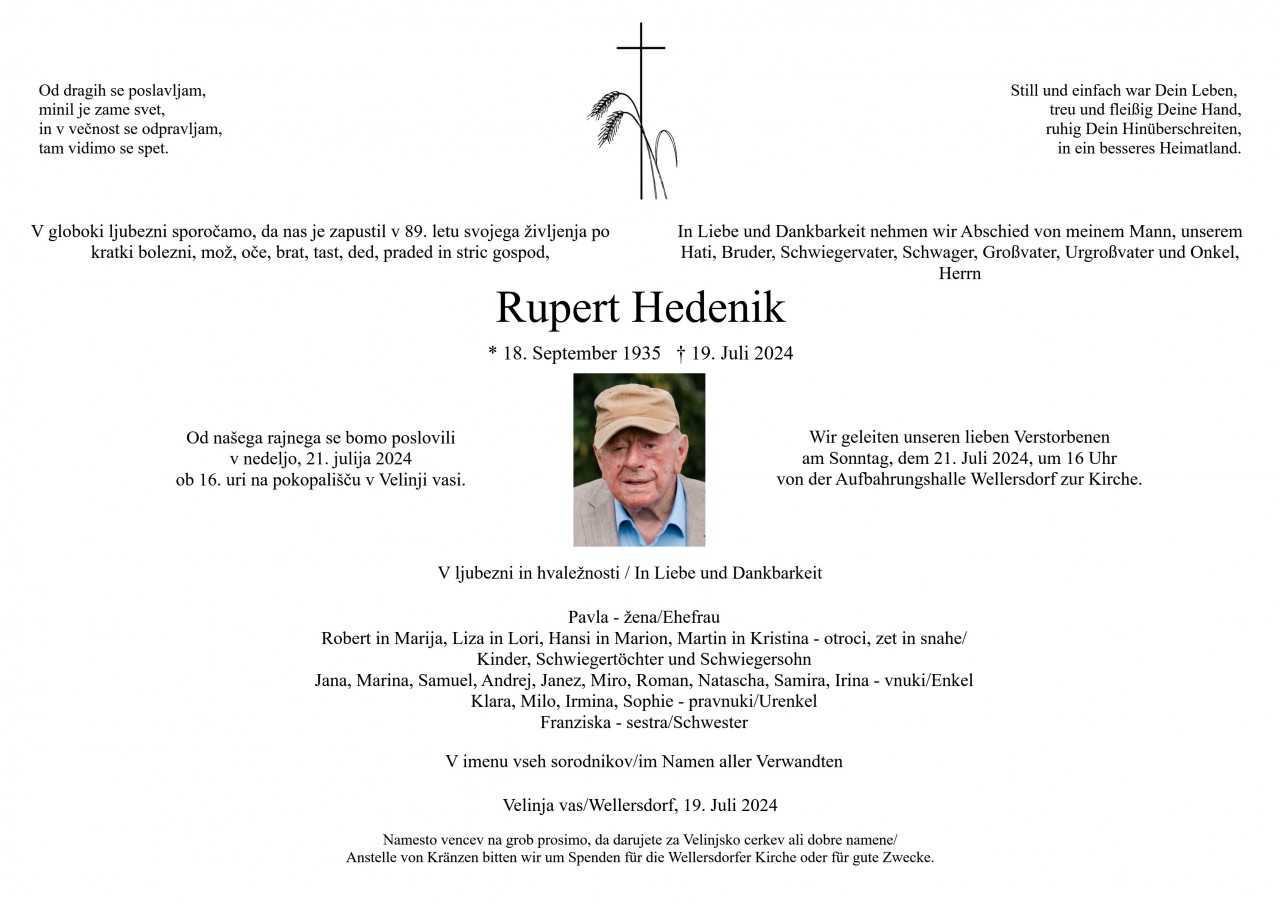 Parte Rupert Hedenik