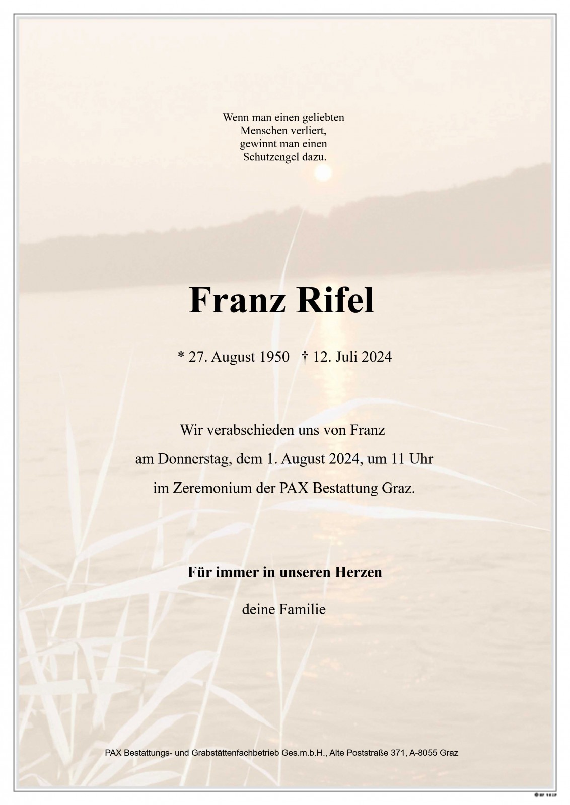 Parte Franz Rifel