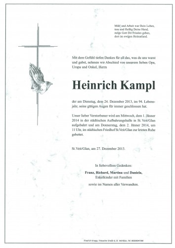 Heinrich Kampl