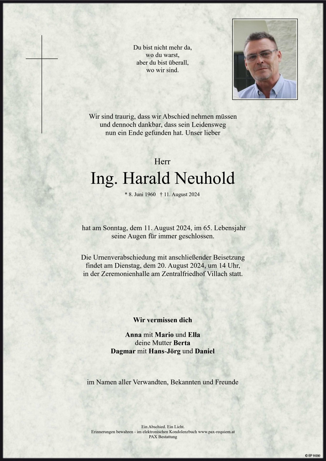 Parte Ing. Harald Neuhold