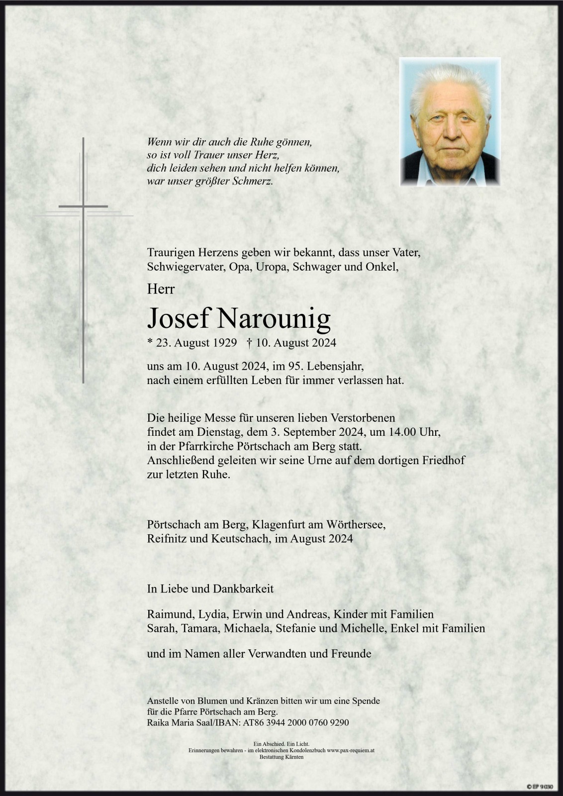 Parte Josef Narounig