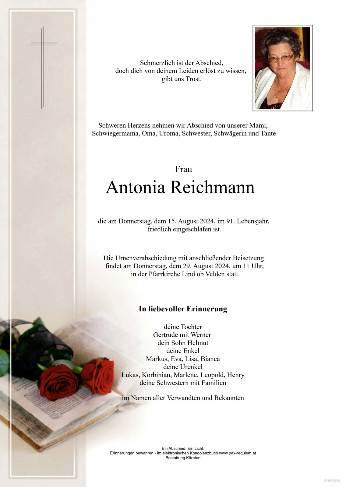 Parte Antonia Reichmann