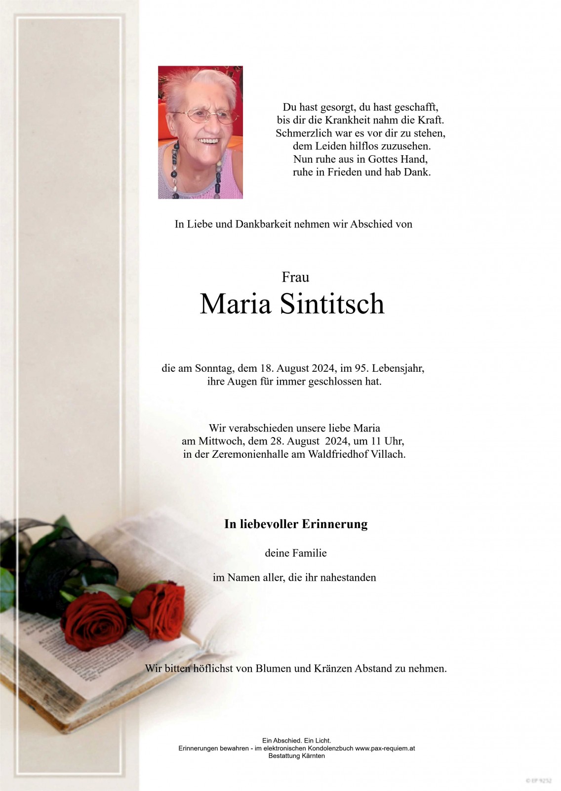 Parte Maria Sintitsch