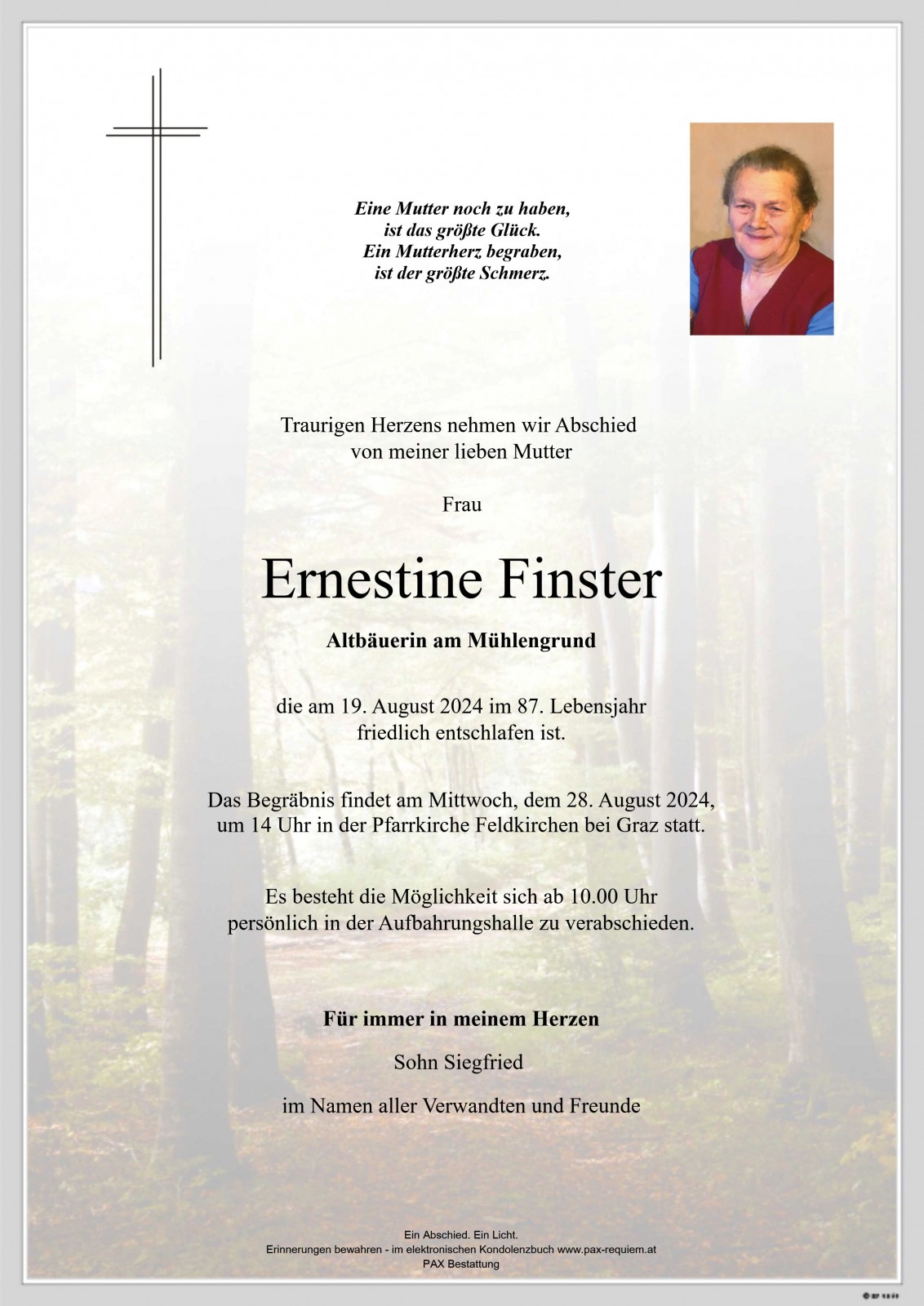 Parte Ernestine Finster