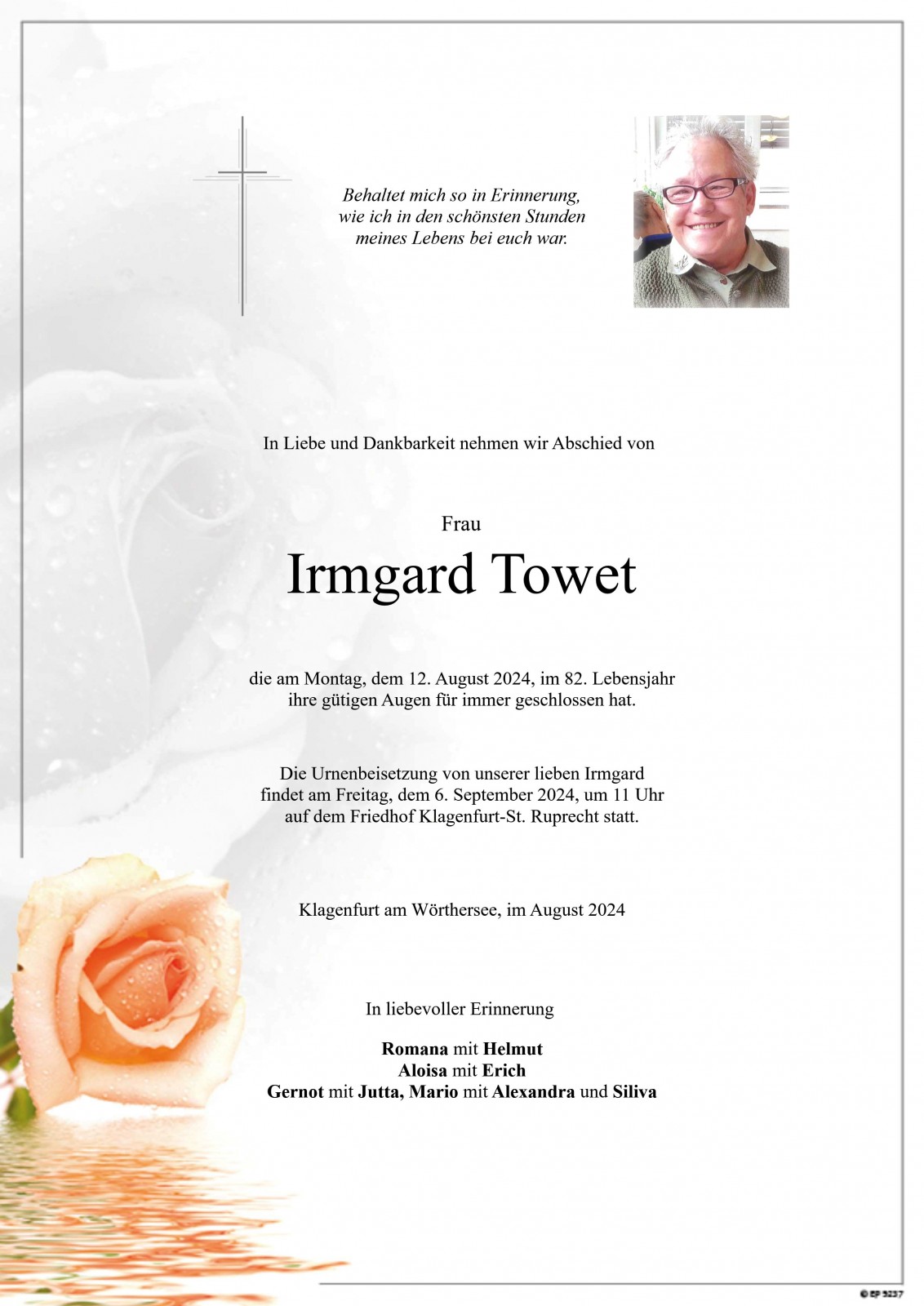 Parte Irmgard Towet