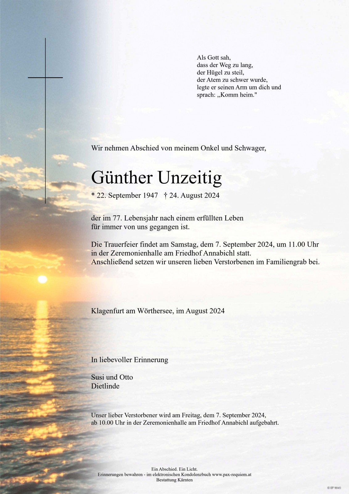 Parte Günther Unzeitig