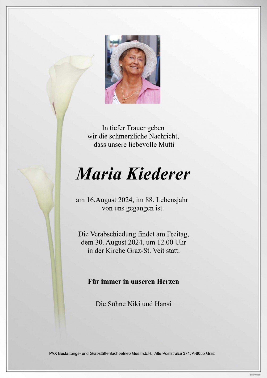 Parte Maria Kiederer
