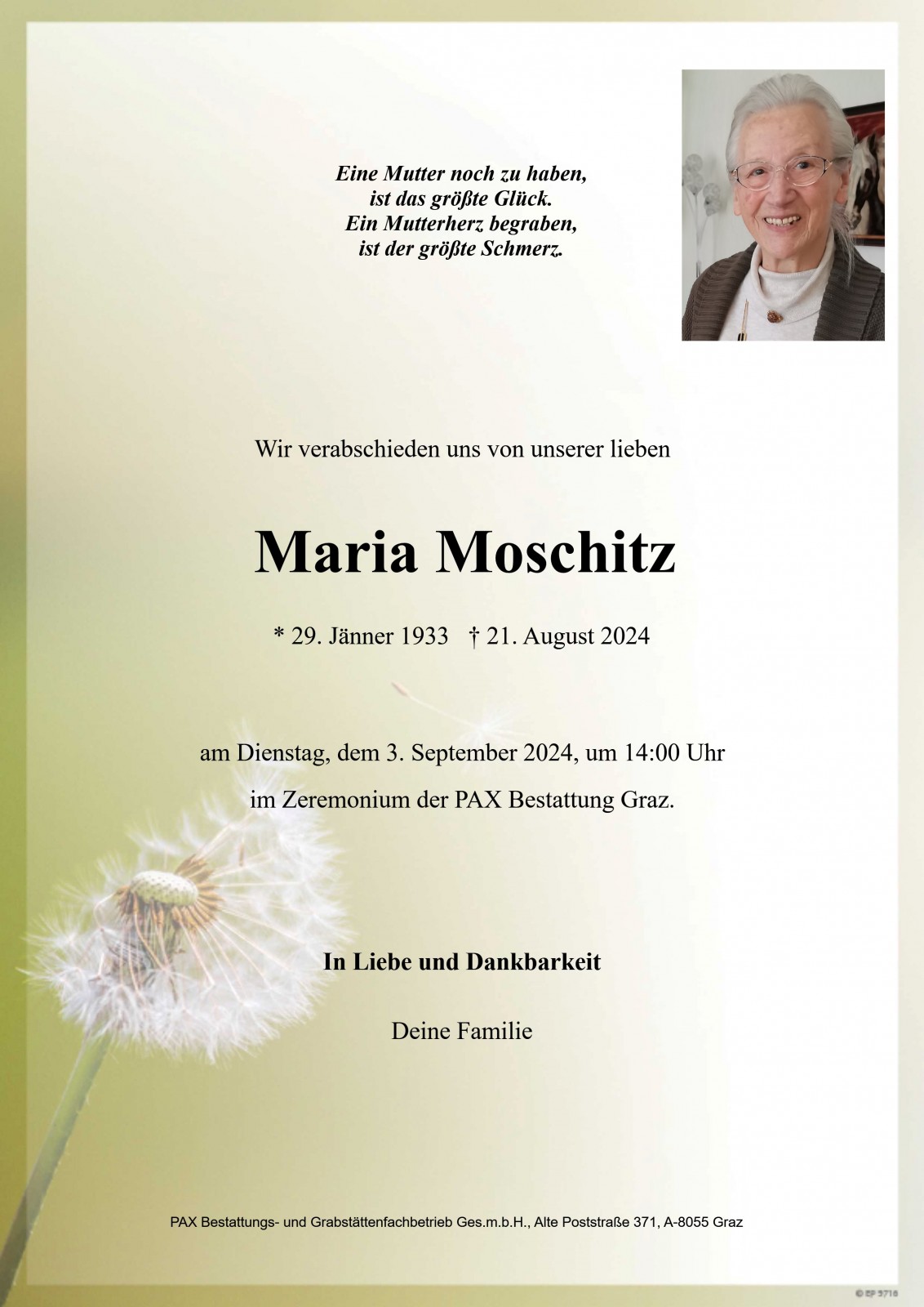 Parte Maria Moschitz