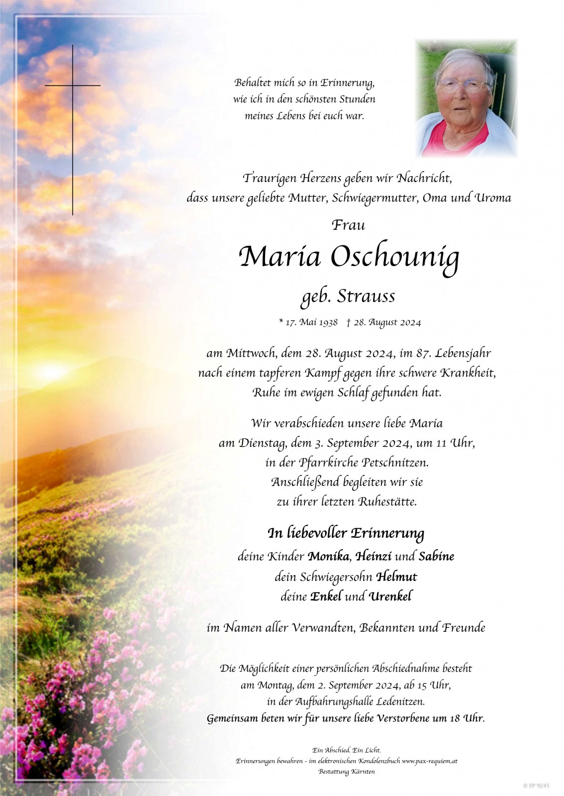 Parte Maria Oschounig