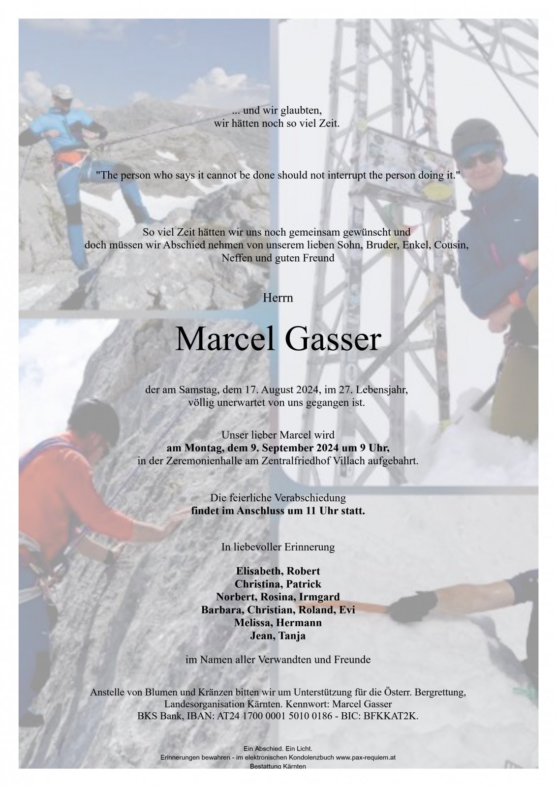 Parte von Marcel Gasser