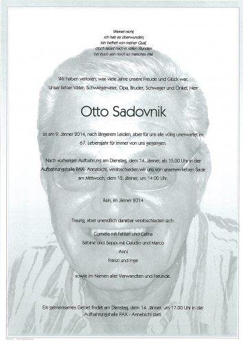 Otto Sadovnik