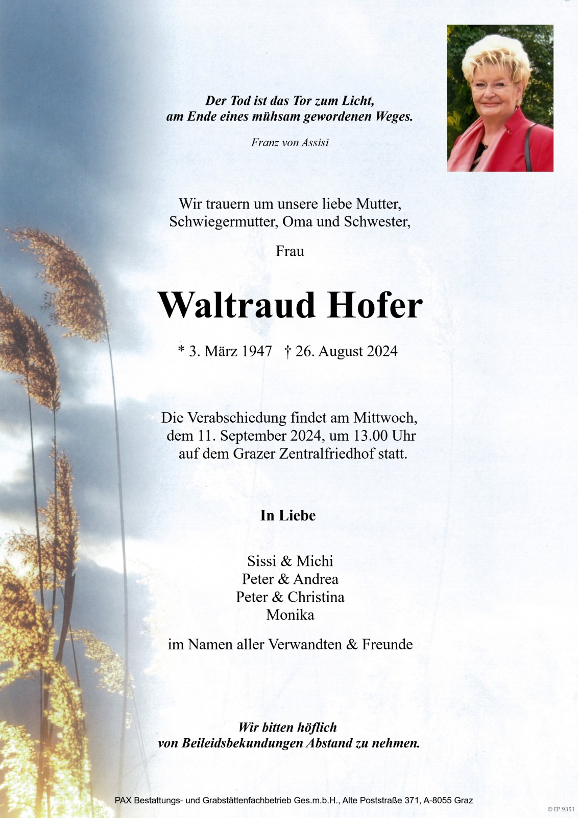 Parte Waltraud Hofer