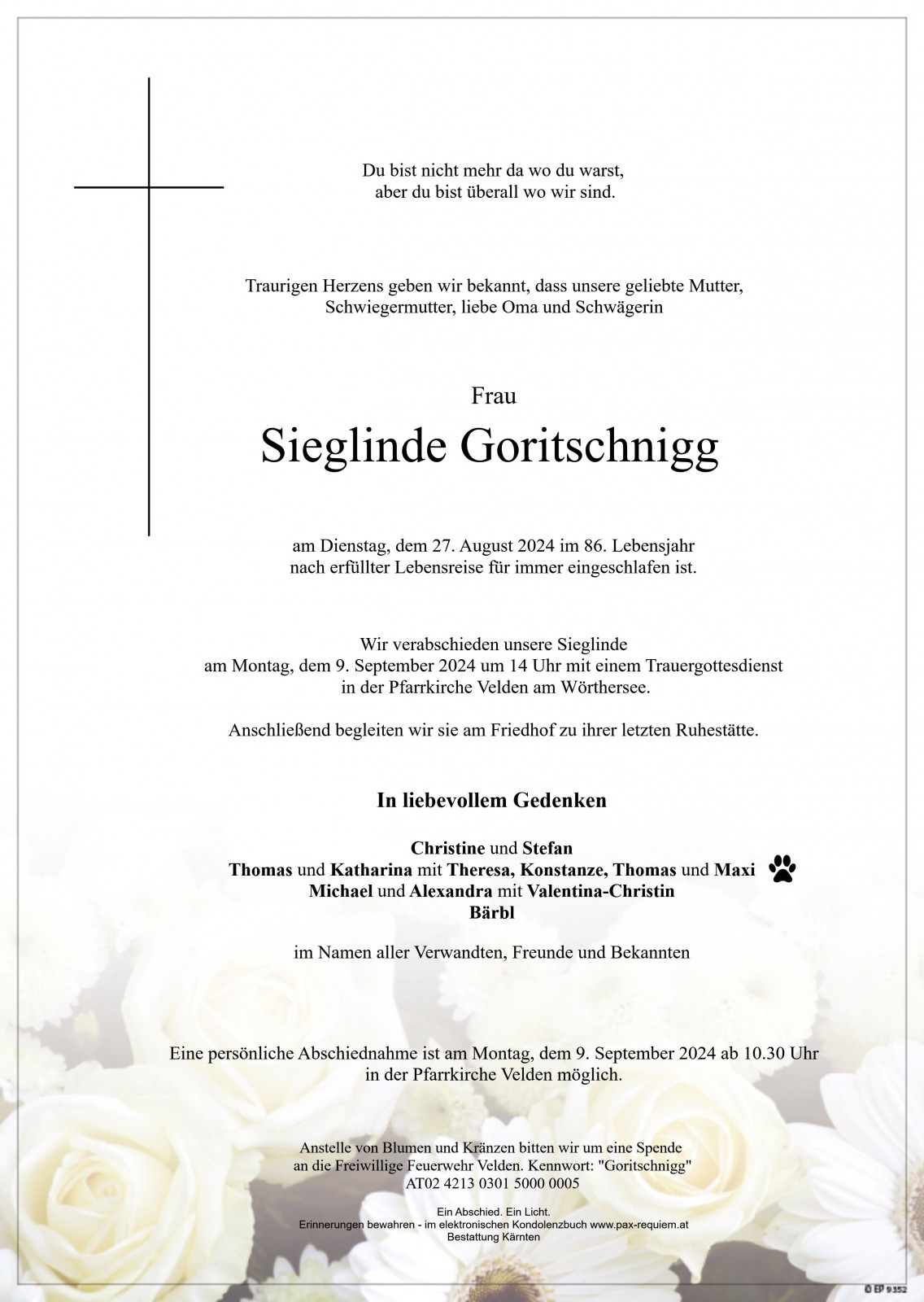 Parte Sieglinde Goritschnigg