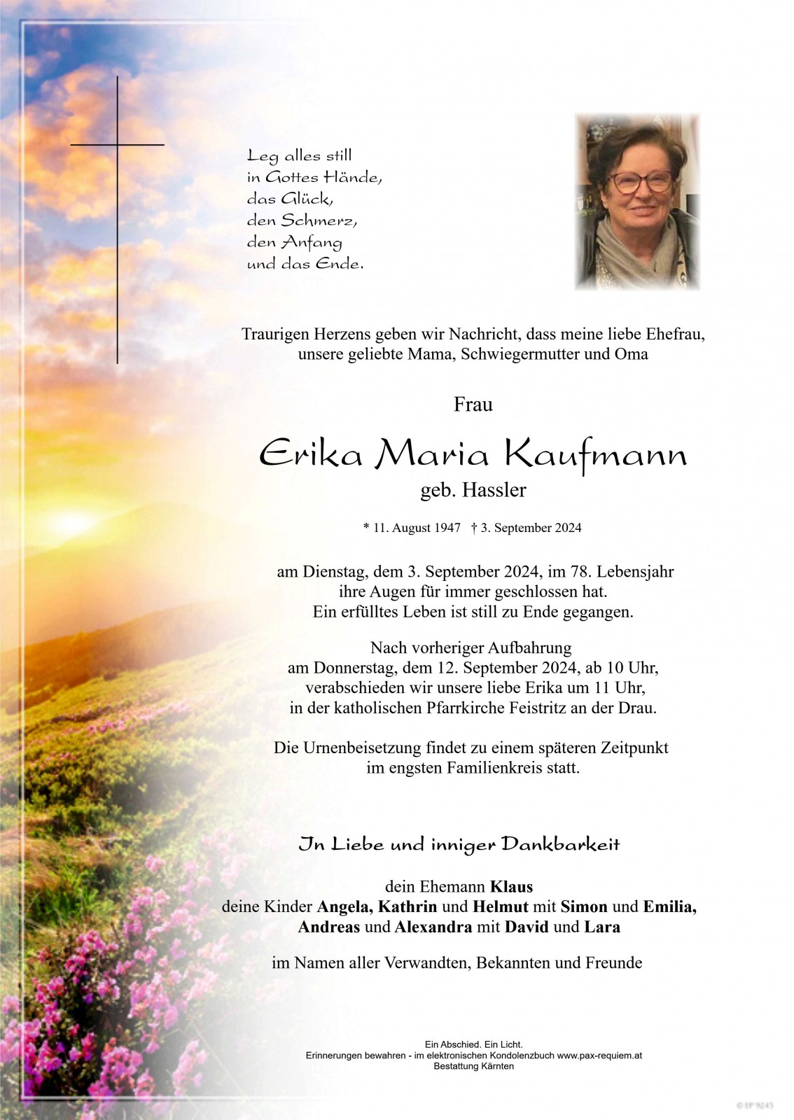 Parte Erika Maria Kaufmann