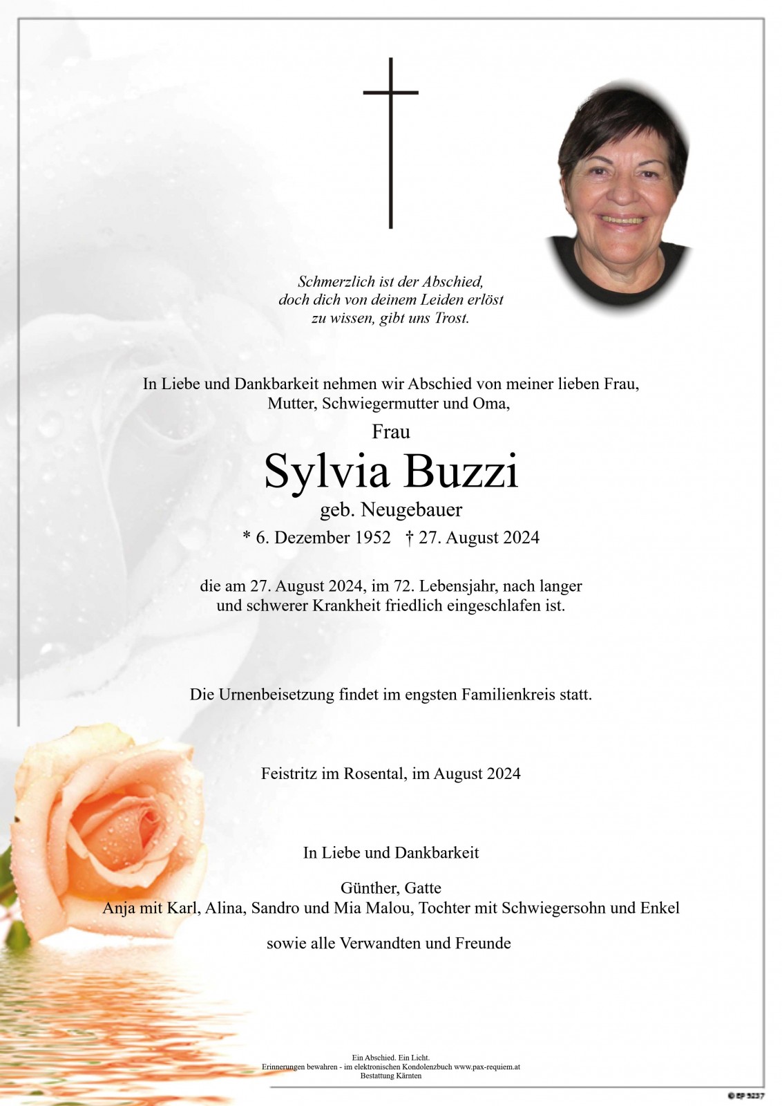 Parte Sylvia Buzzi
