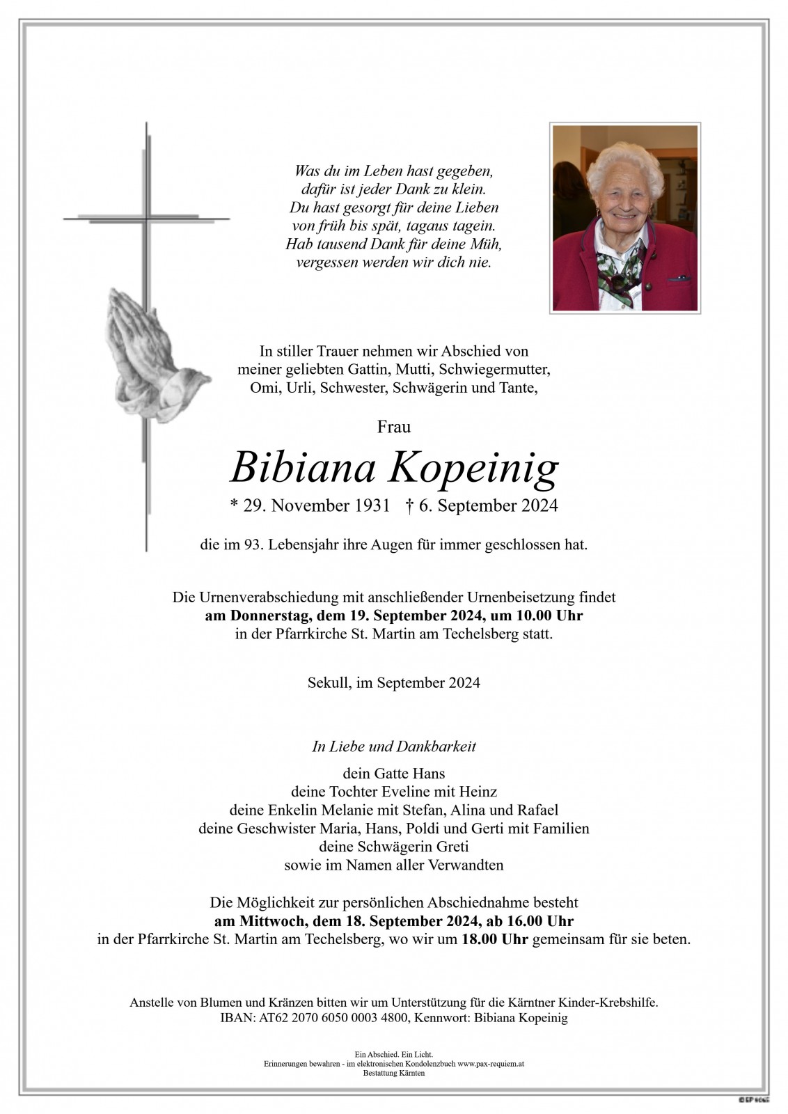 Parte Bibiana Kopeinig