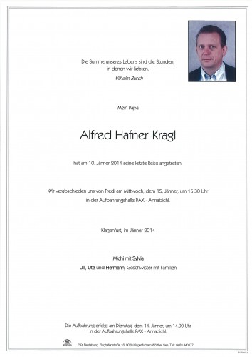 Alfred Hafner-Kragl