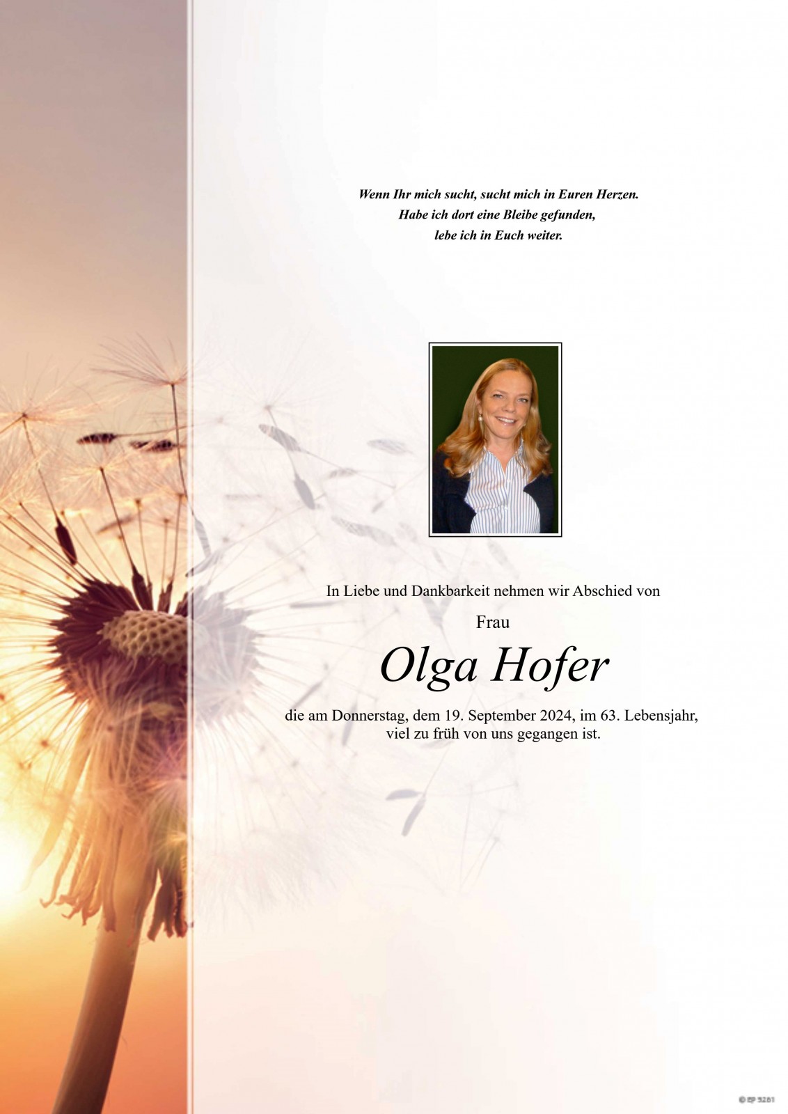 Parte Olga Hofer