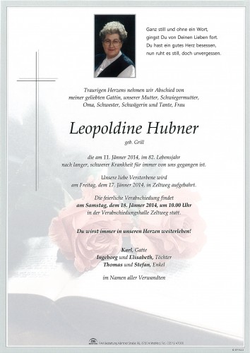 Leopoldine Hubner