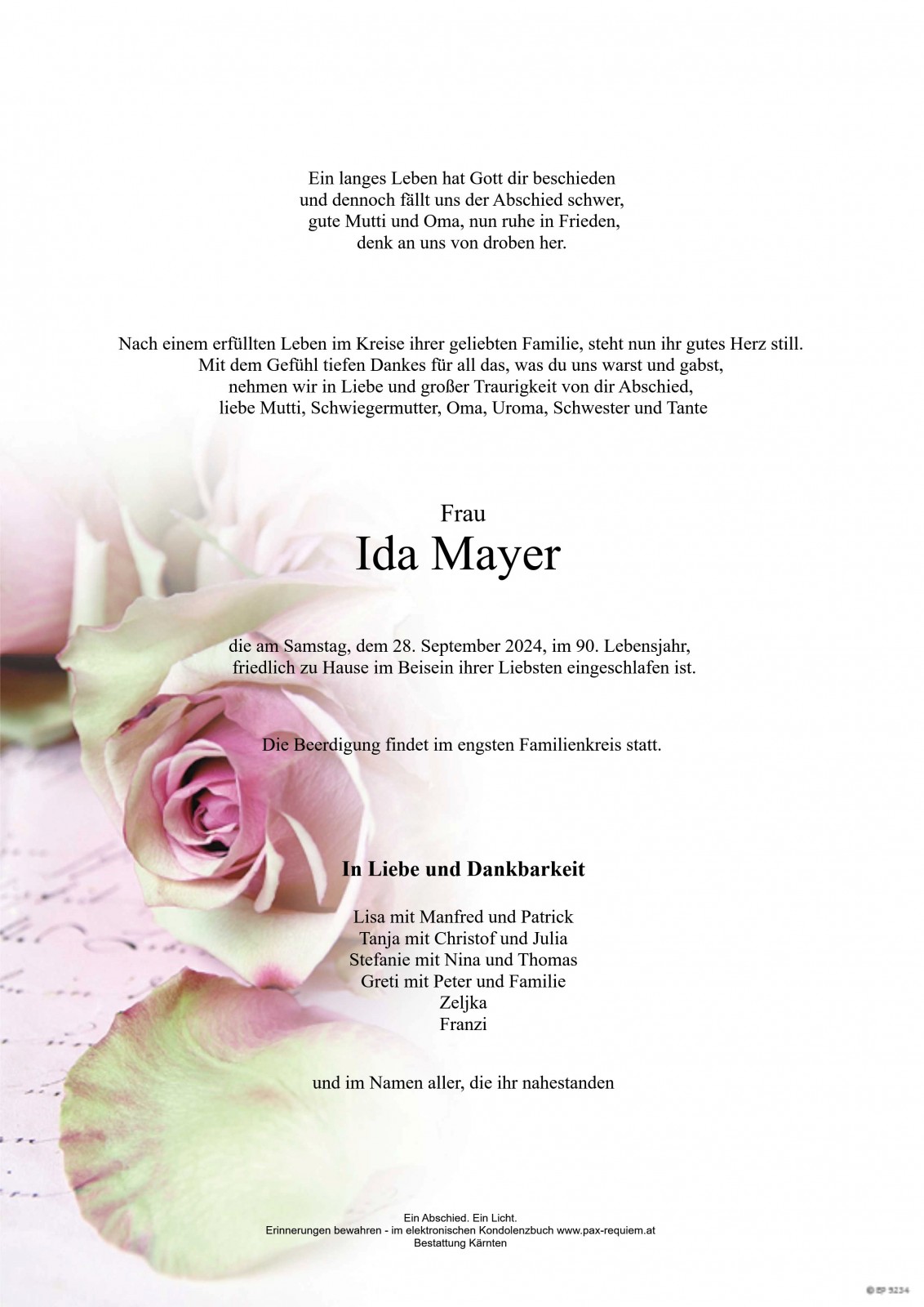 Parte Ida Mayer
