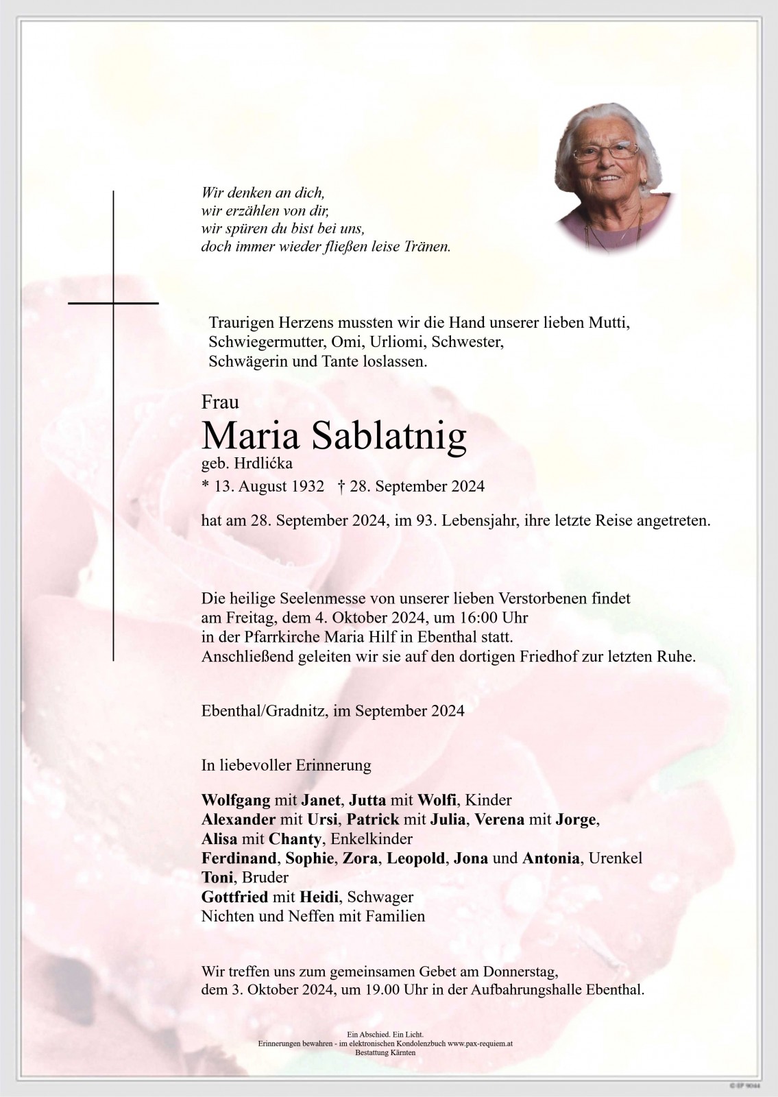 Parte Maria Sablatnig
