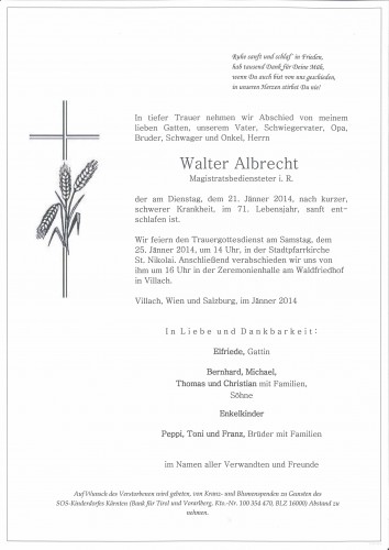 Walter Albrecht