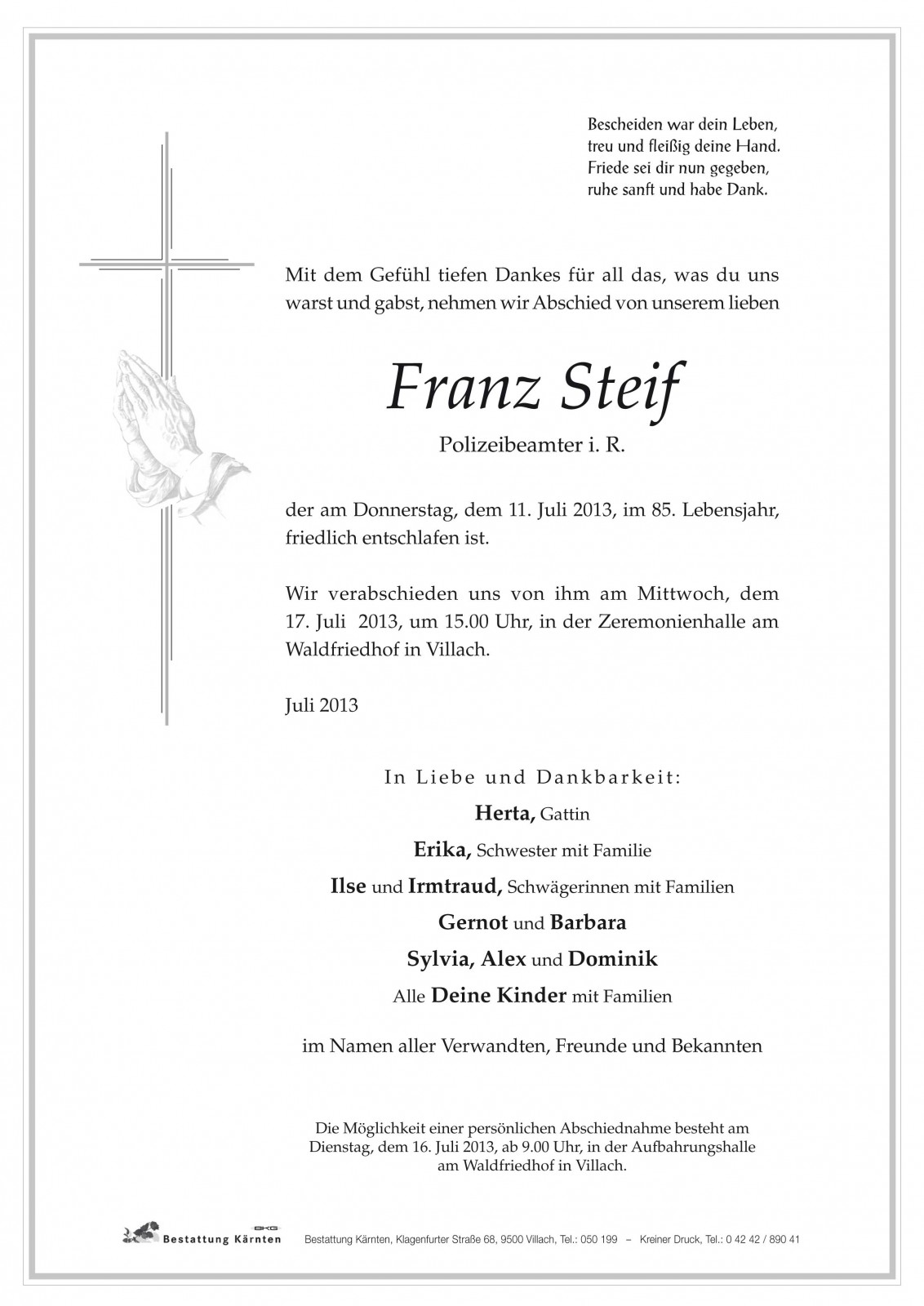 Parte Franz Steif