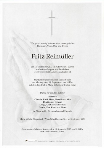 Fritz Reimüller 