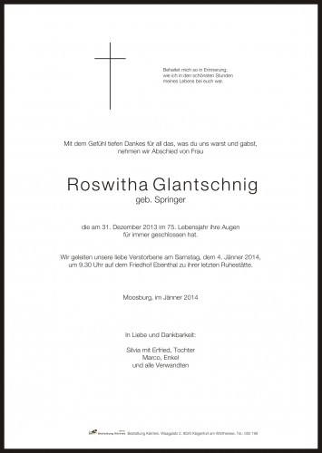 Roswitha Glantschnig
