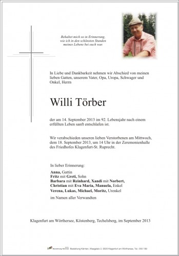 Willi Törber