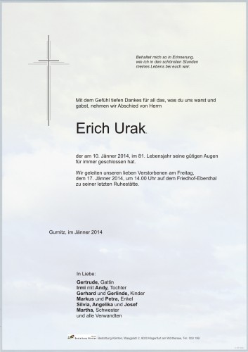 Erich Urak