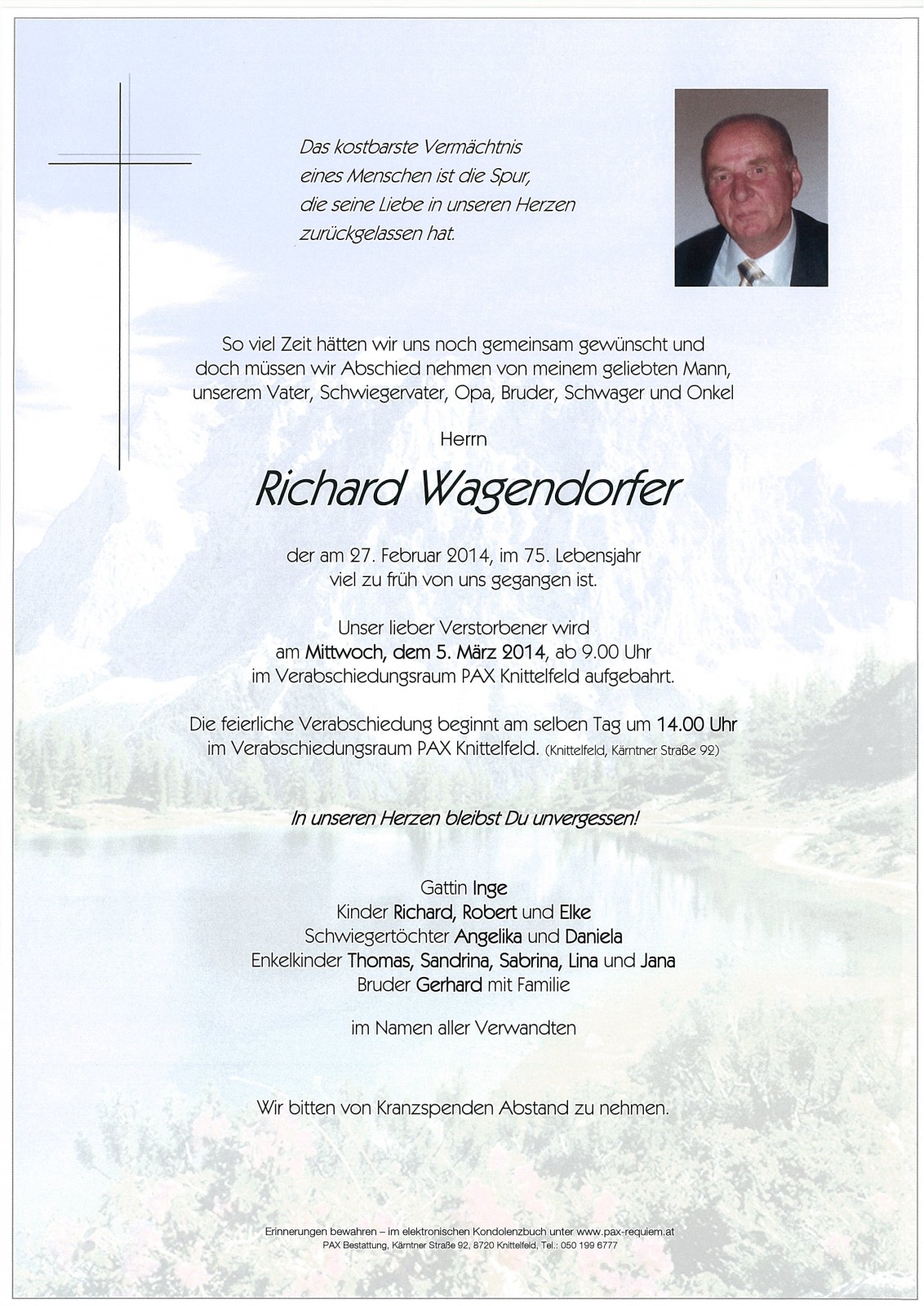 Parte Richard Wagendorfer