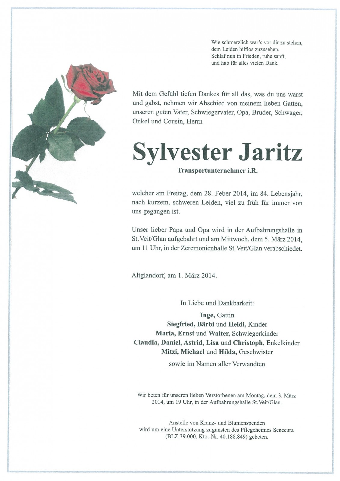 Parte Sylvester Jaritz
