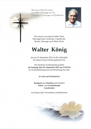 Walter König