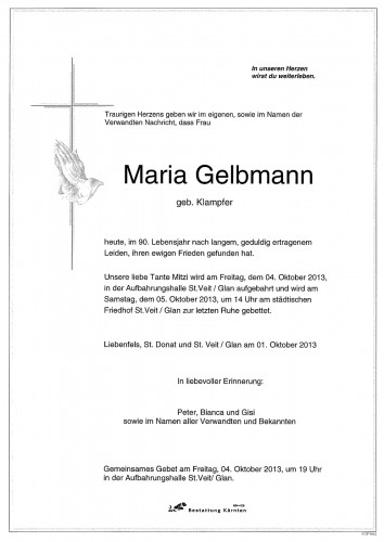 Maria Gelbmann