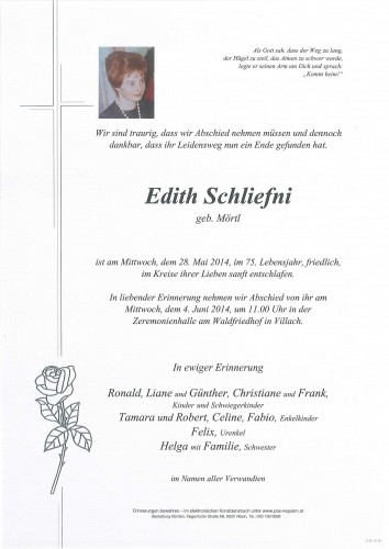 Edith Schliefni