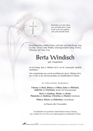 Berta Windisch