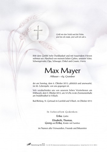 Max Mayer