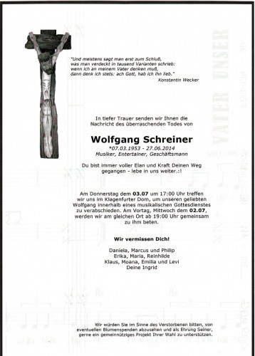 Wolfgang Schreiner