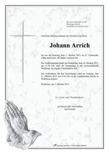 Johann Arrich