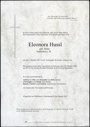 Eleonora Hussl