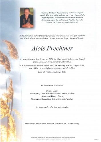 Alois Prechtner