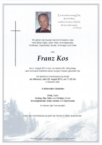Franz Kos