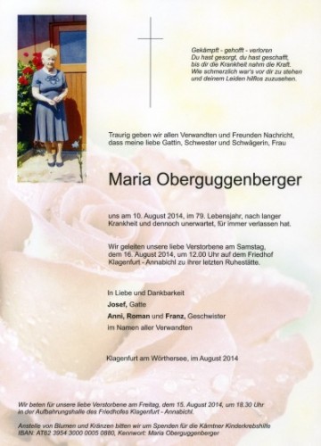 Maria Oberguggenberger