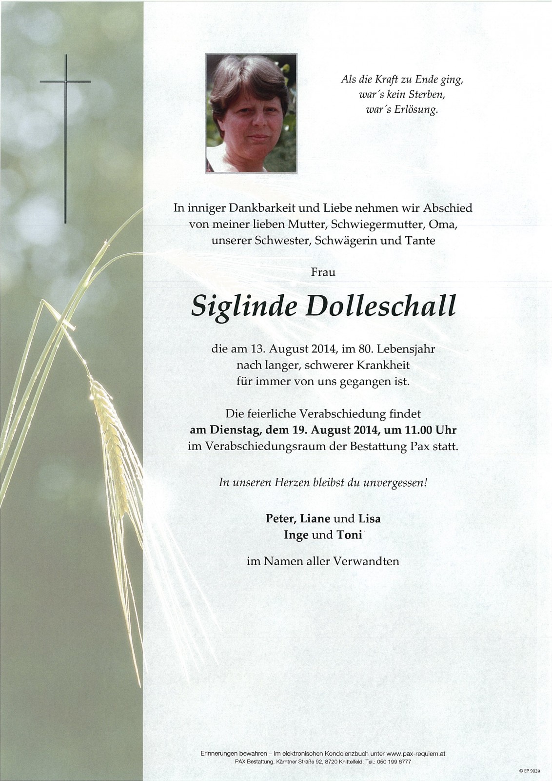 Parte Siglinde Dolleschall