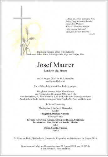 Josef Maurer