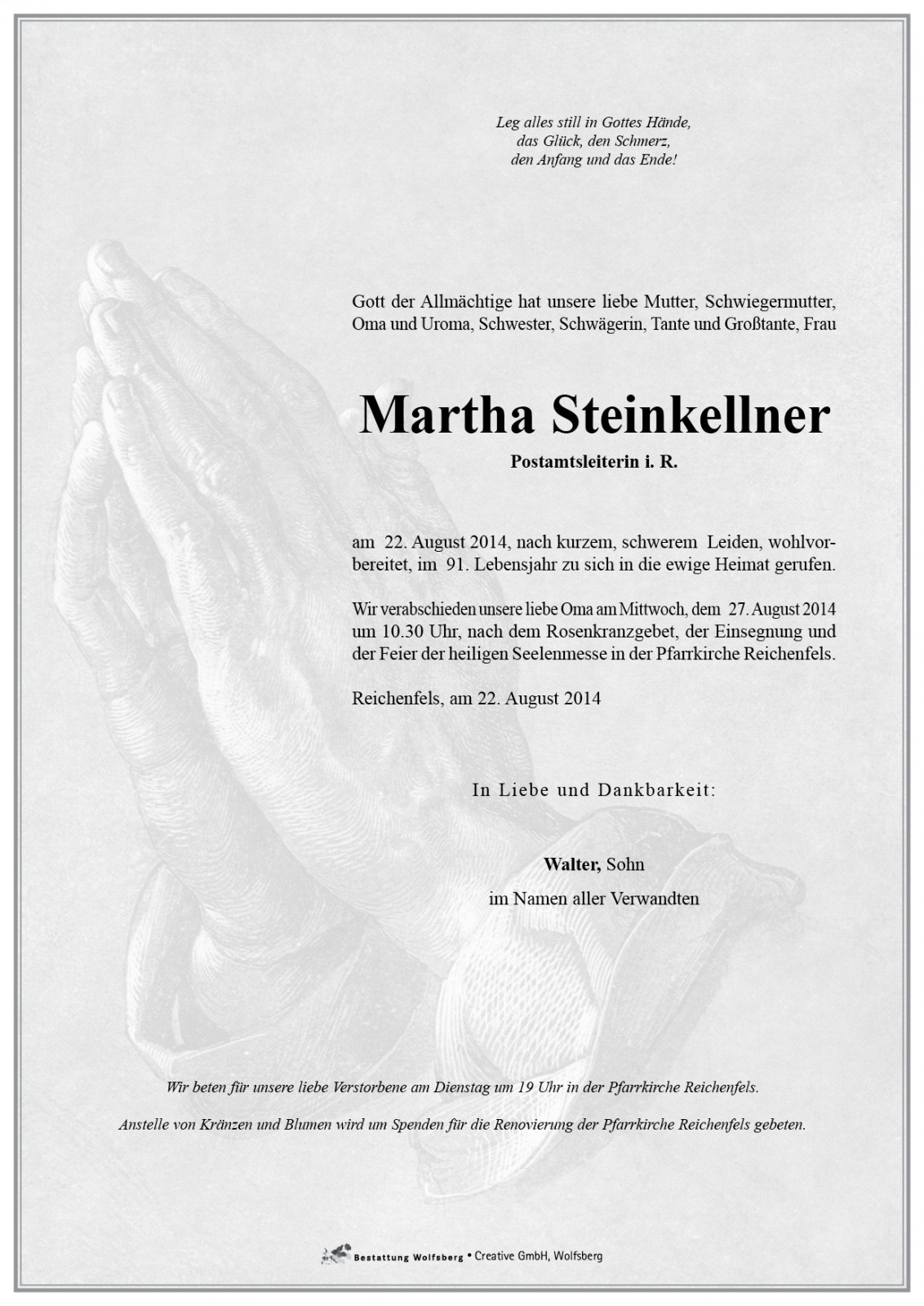 Parte Martha Steinkellner