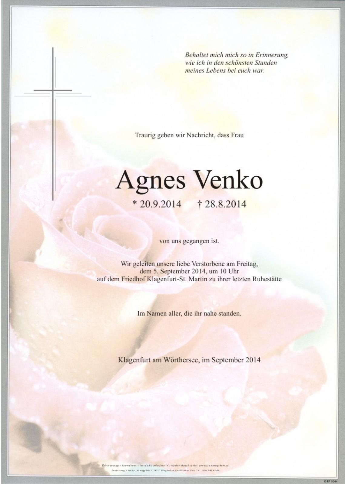 Parte Agnes Venko