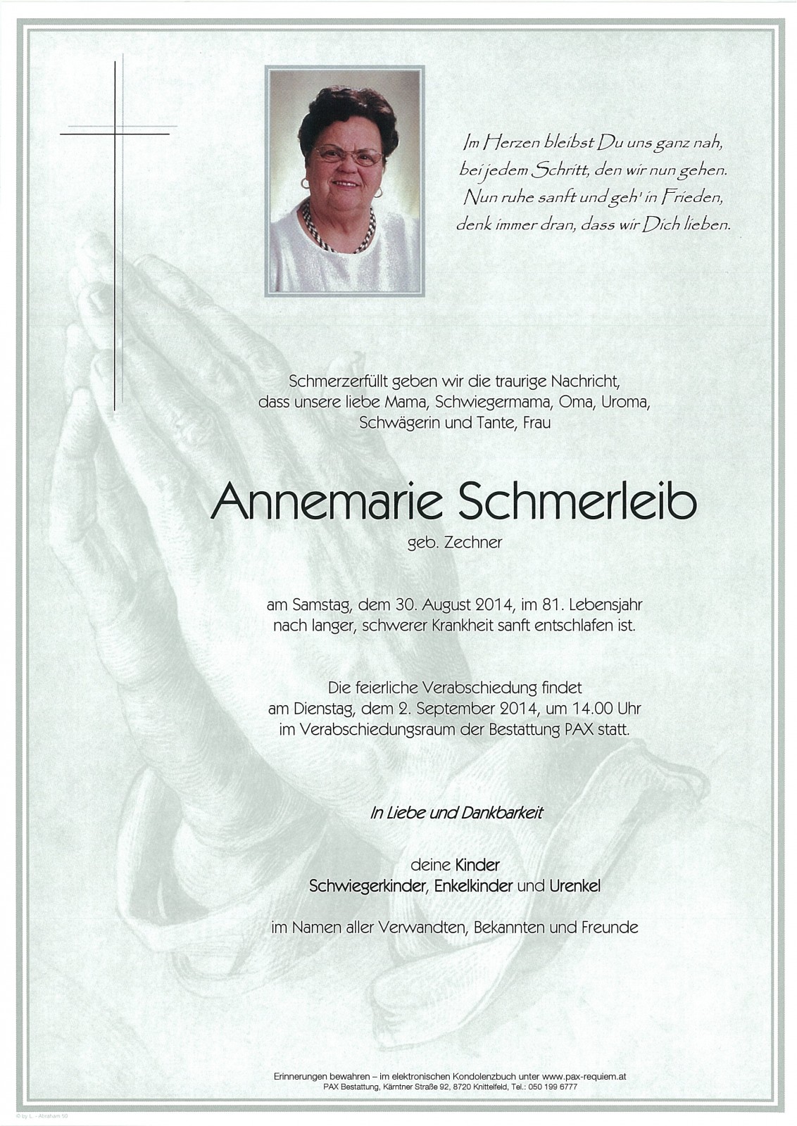 Parte Annemarie Schmerleib